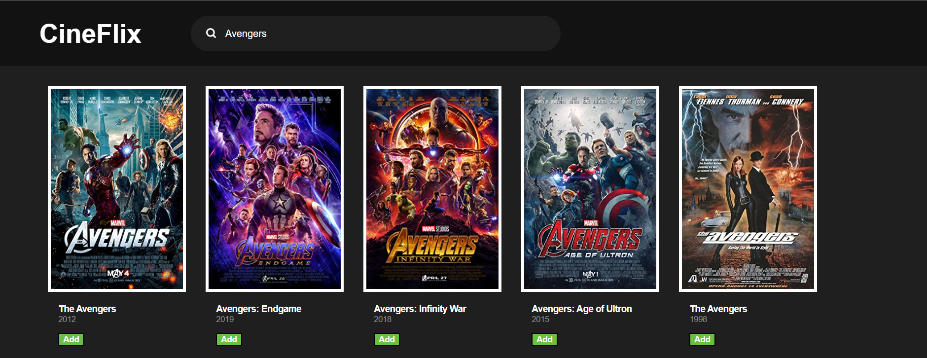 GitHub Jack2077/cineflix