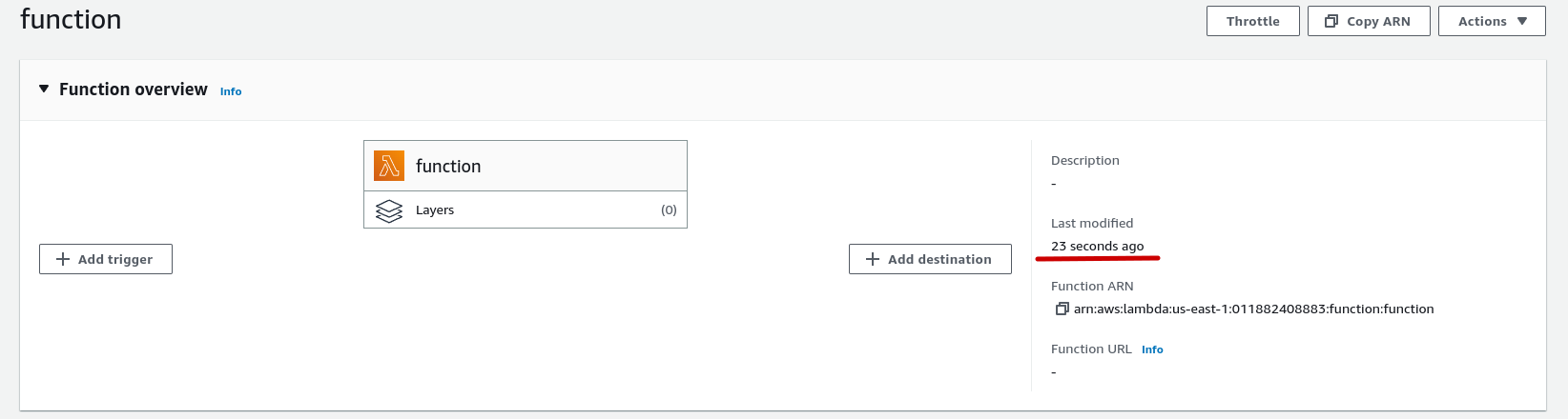 Controller for Lambda Function endlessly updates external resource ...