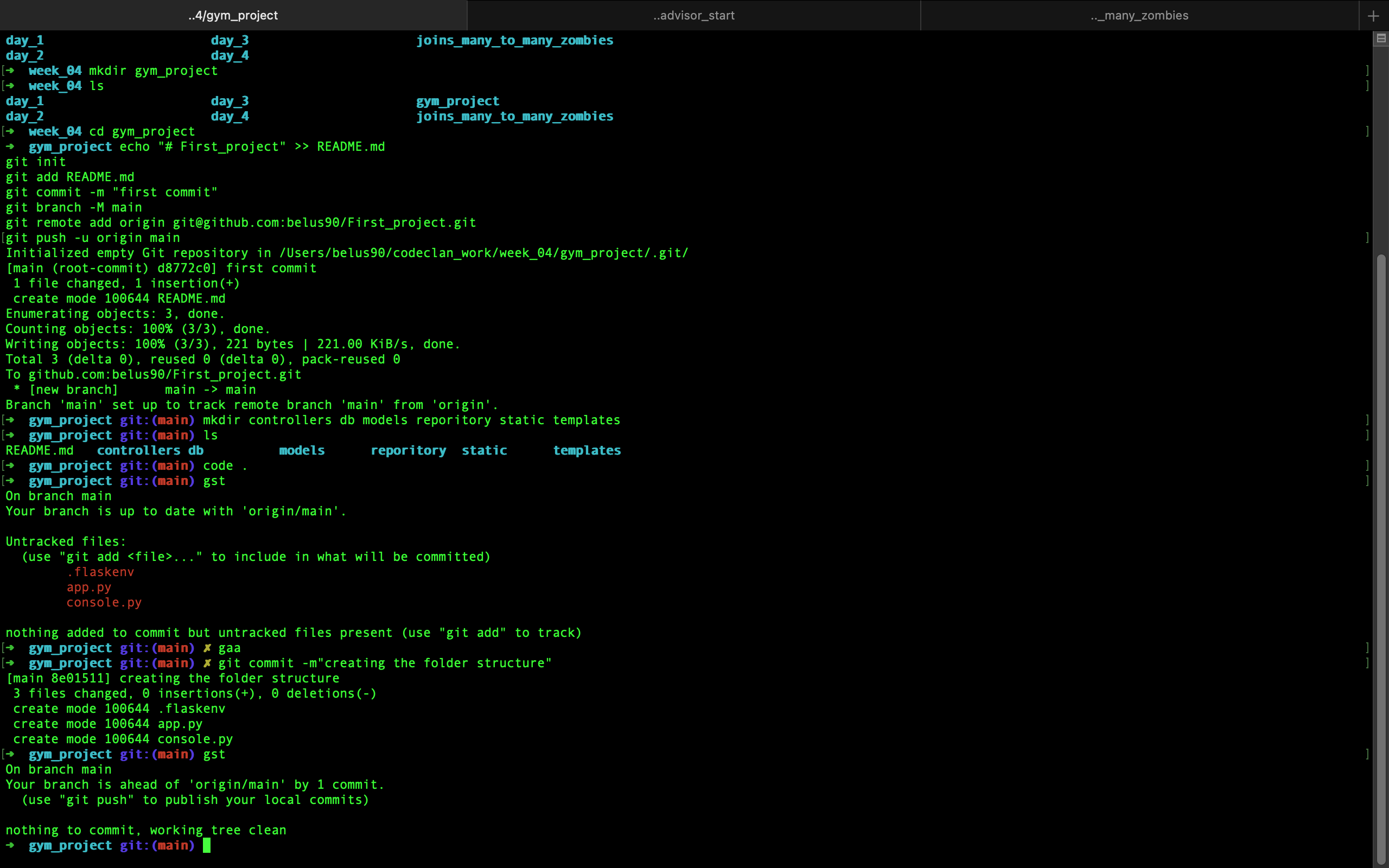 GitHub - belus90/First_project: First project: Gym · GitHub