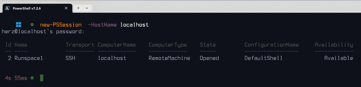 Users with a profile which outputs anything cannot create PSSessions ...