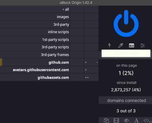 Missing tooltips? · Issue #2106 · uBlockOrigin/uBlock-issues · GitHub