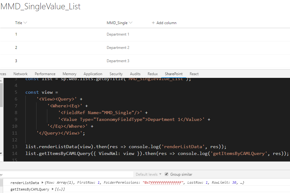Best approach to filter managed metadata column · Issue #139 · pnp ...
