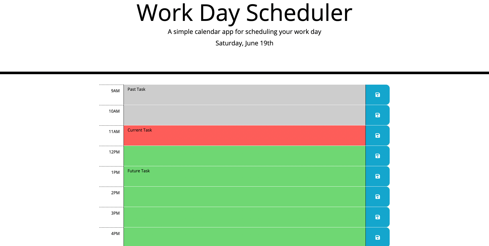GitHub - TylerLadas/work-day-scheduler: A simple calendar application ...