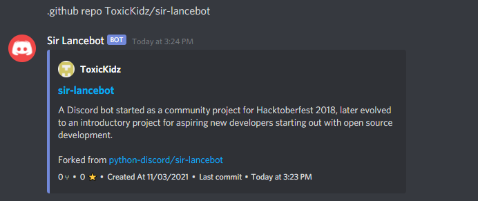 github-command