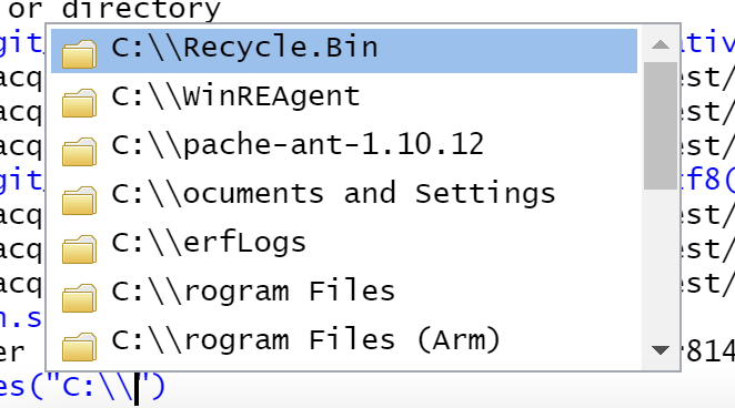 File tab completion appears broken on RStudio Desktop for Windows ...