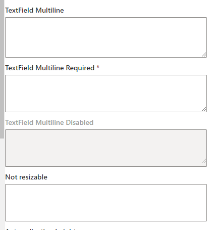 TextField multiline resize icon doesn't update · Issue #73 ...