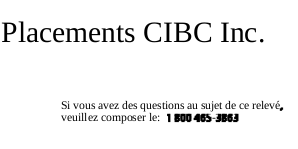 Bank report extract - bad bold