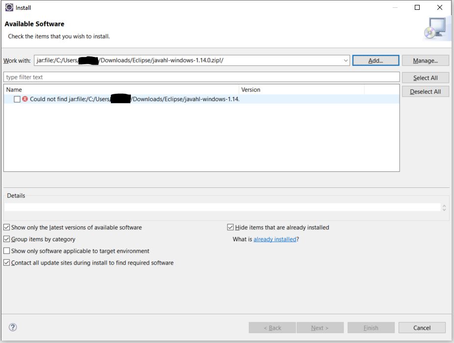 Manual installation of JavaHL for Eclipse on Windows · subclipse ...