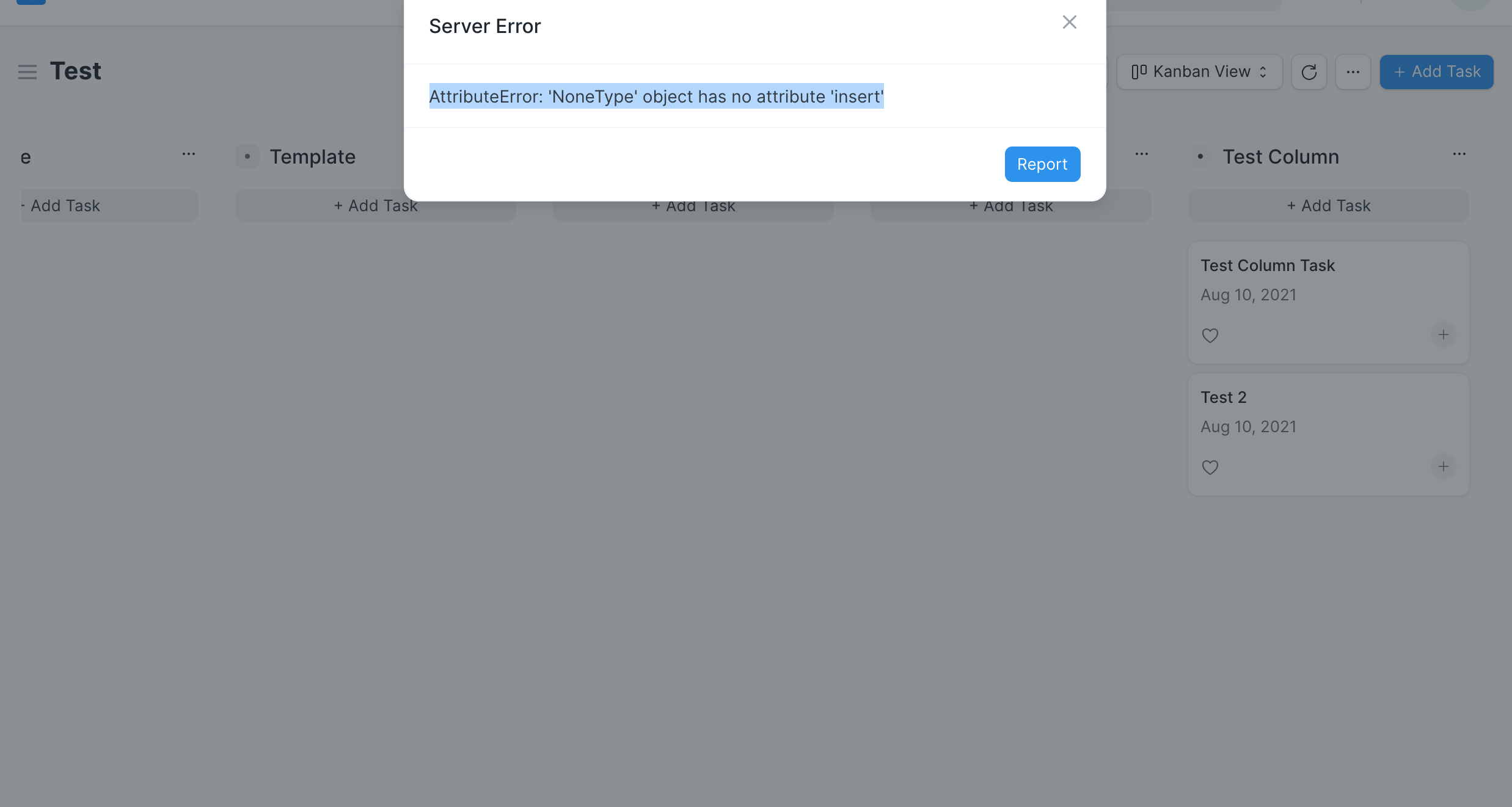 AttributeError: 'NoneType' object has no attribute 'insert', when ...