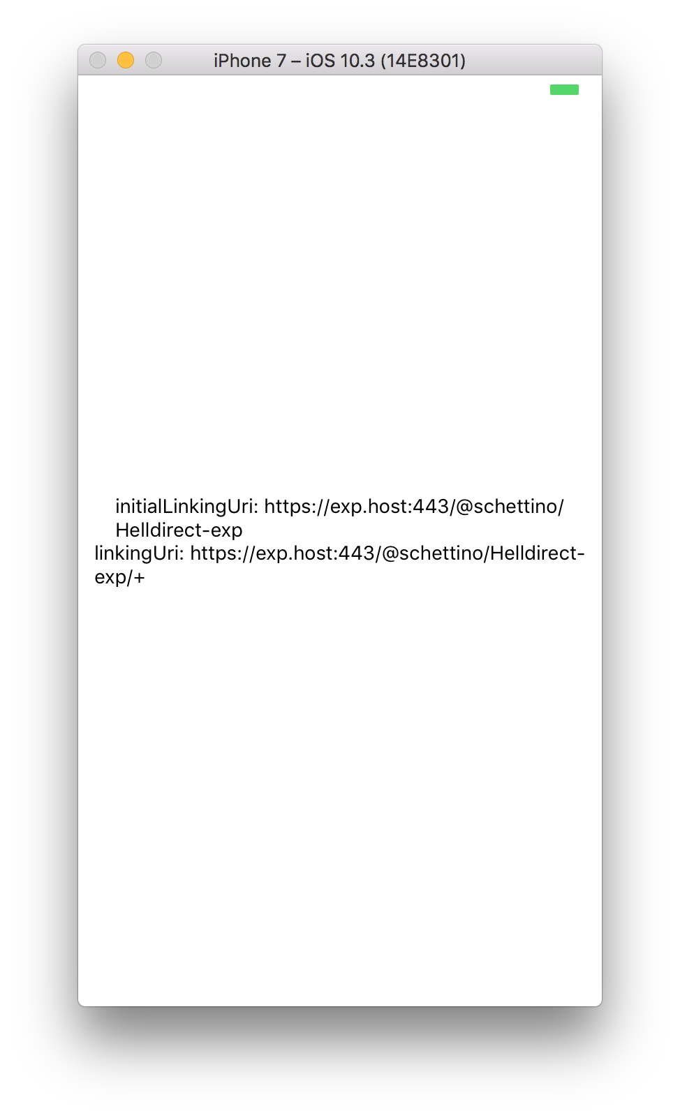 Linking Uri turns into 'https://expo.host' in iOS standalone app with ...
