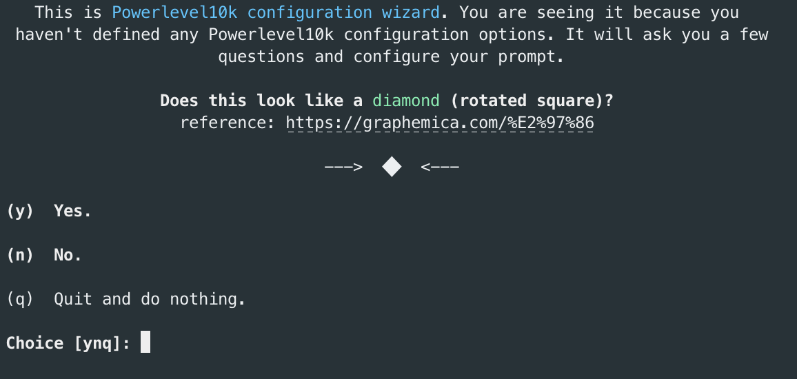 Asking to configure Powerlevel10k even if I already have defined before ...