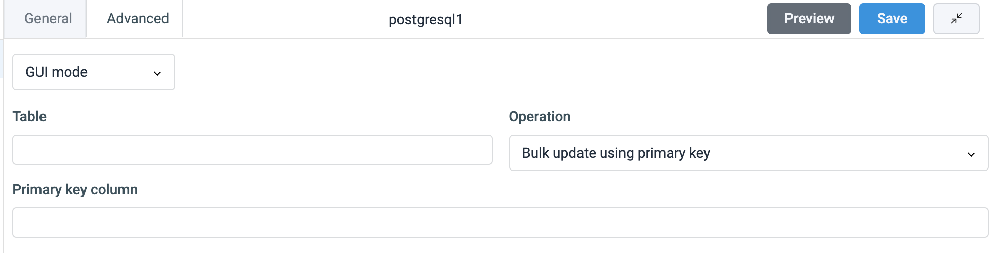 Style inconsistency in input fields of postgres GUI mode · Issue #332 ...