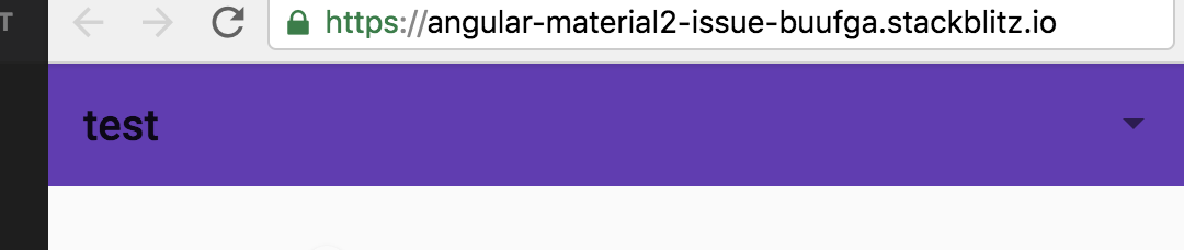 mat-select in app bar doesn't inherit correct color scheme · Issue ...