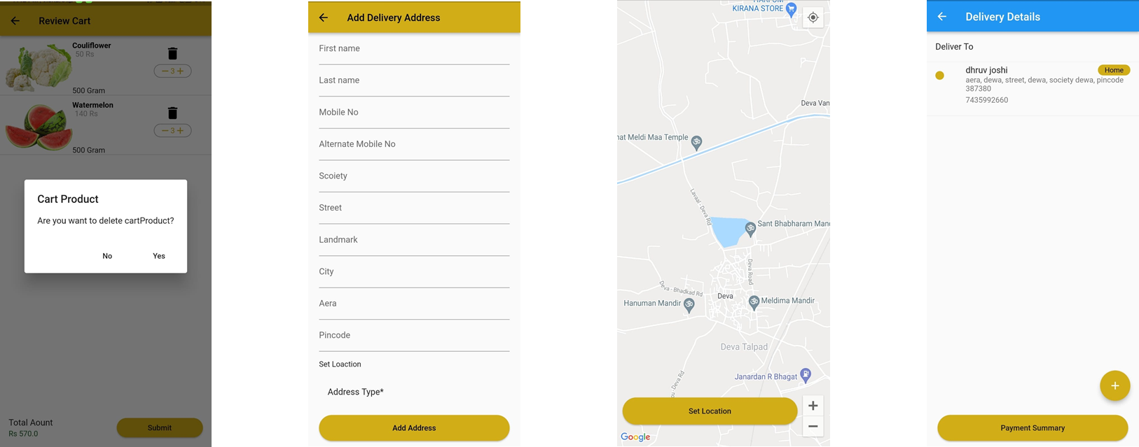 GitHub - sarju90/Food-Ordering-App: This is a basic mobile app that is ...