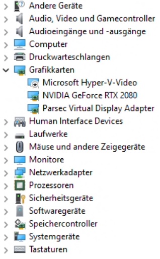 device manager