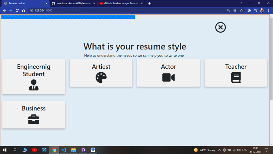 Github Ketanu0690 Resume Builder Django Github Ketanu0690 Resume Builder Django