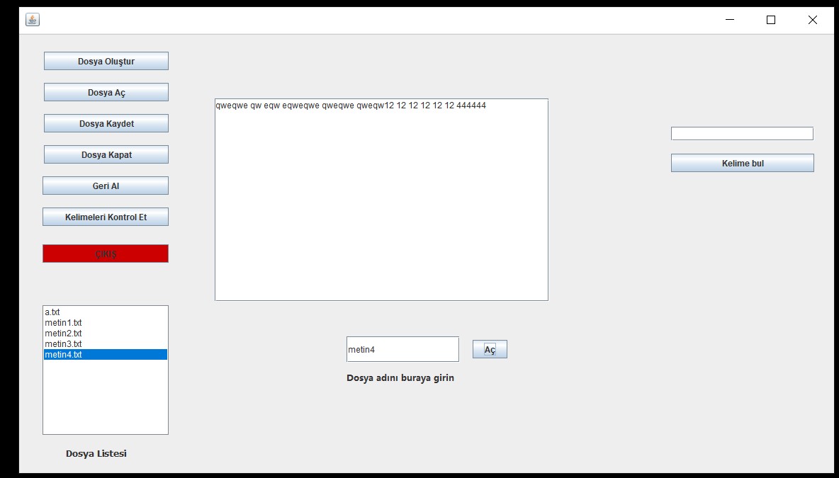 GitHub - fatih-batman/Notepad: Notepad app that have gui with some ...