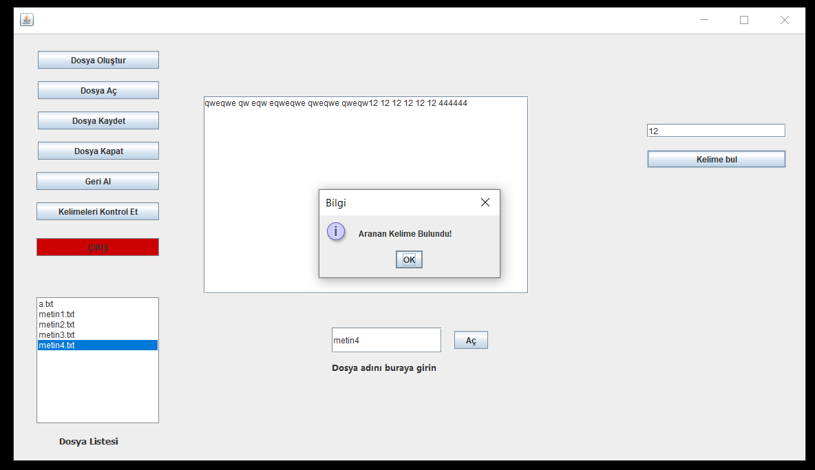 GitHub - fatih-batman/Notepad: Notepad app that have gui with some ...