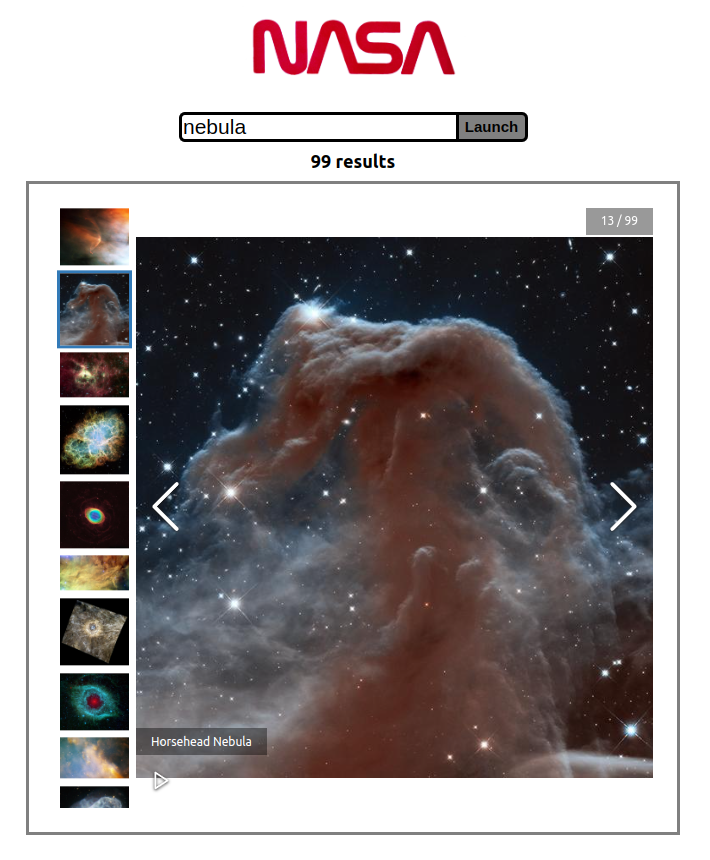 GitHub - billsongames/tech-test: A NASA Image Search built using React