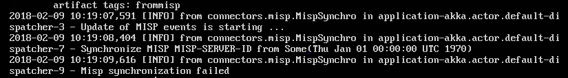 Misp synchronization failed · Issue #479 · TheHive-Project/TheHive · GitHub