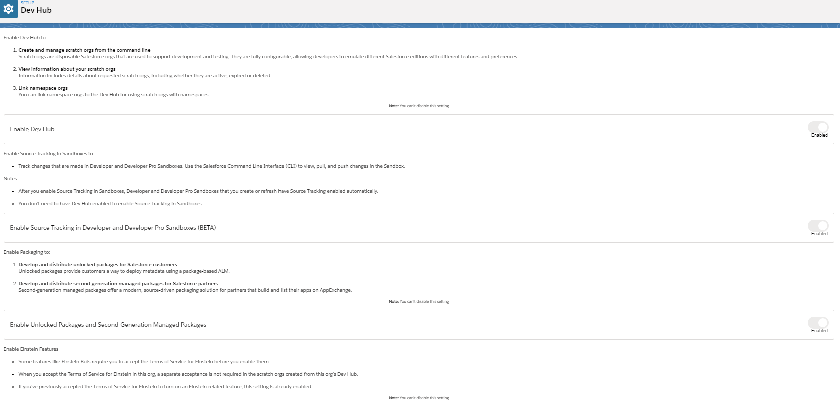 sfdx forcesourcestatus not working for source tracking sandbox