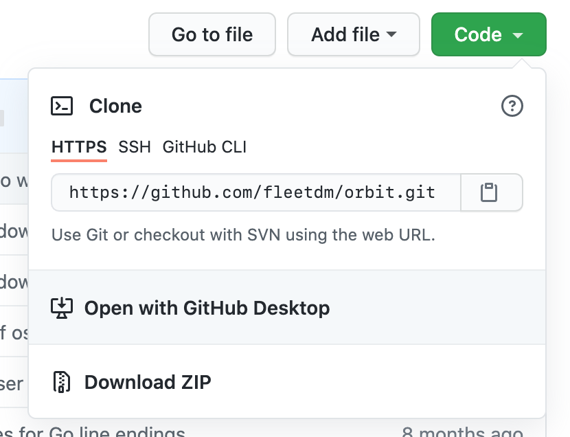 Clone Orbit repository