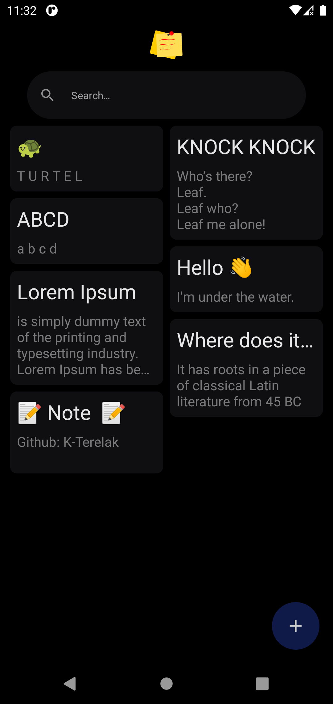 GitHub - K-Terelak/SimpleNotesCompose