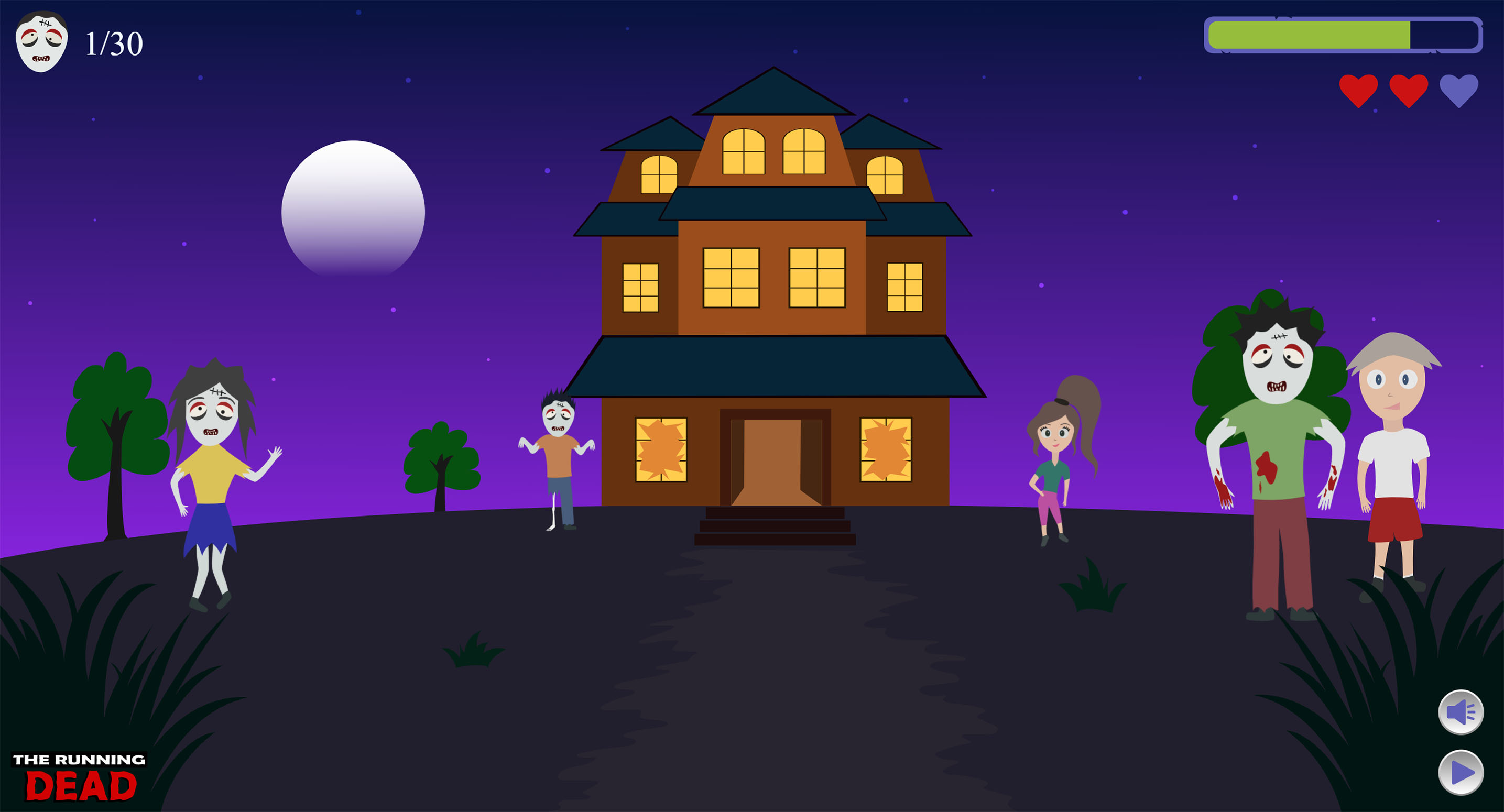 GitHub - Di-Pri/The-Running-Dead: An animated clicker game about zombies