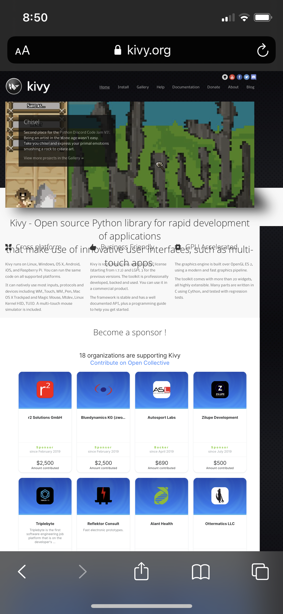 Small bug with overlapping text (mobile) · Issue #7377 · kivy/kivy · GitHub