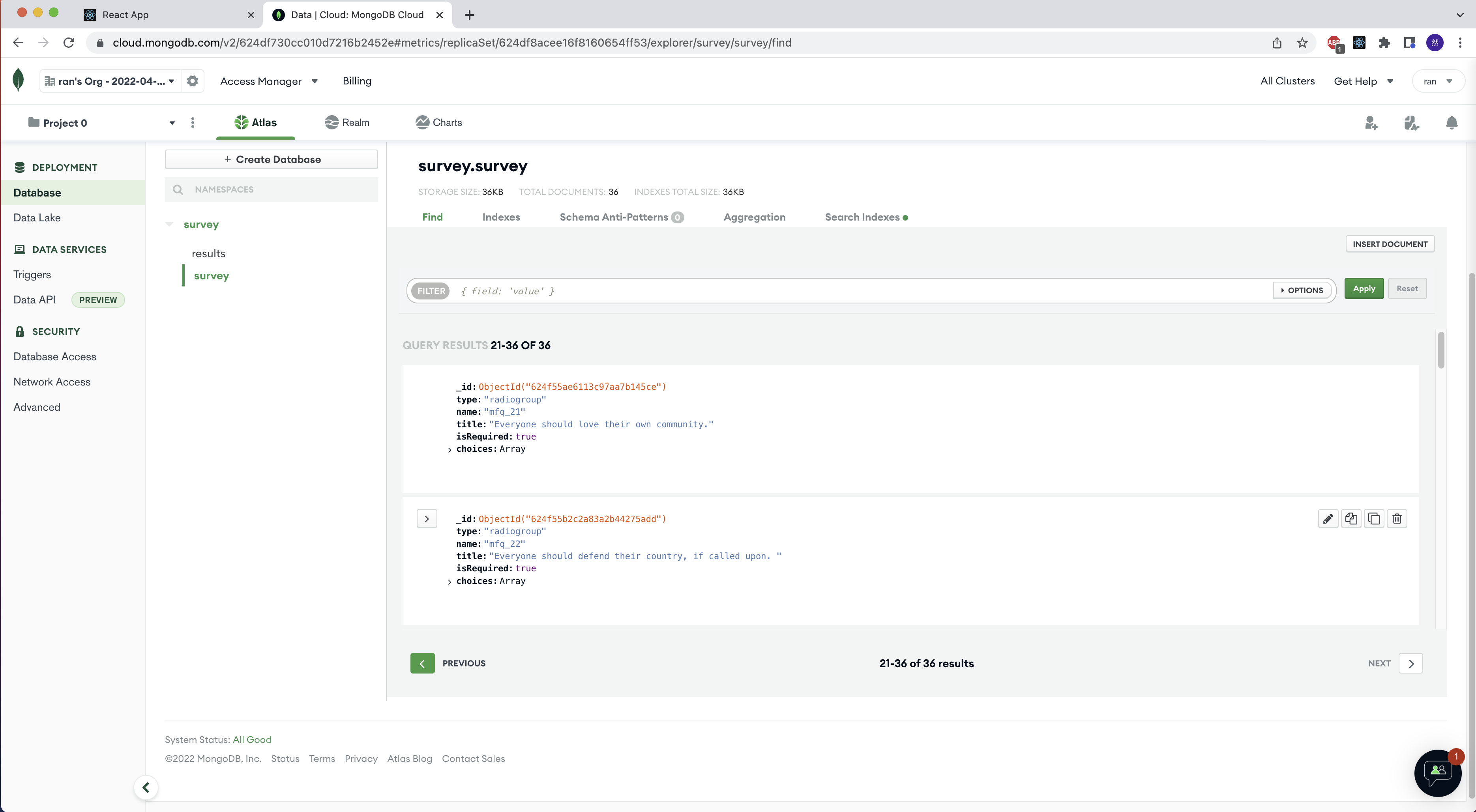 GitHub - rantao-usc/survey