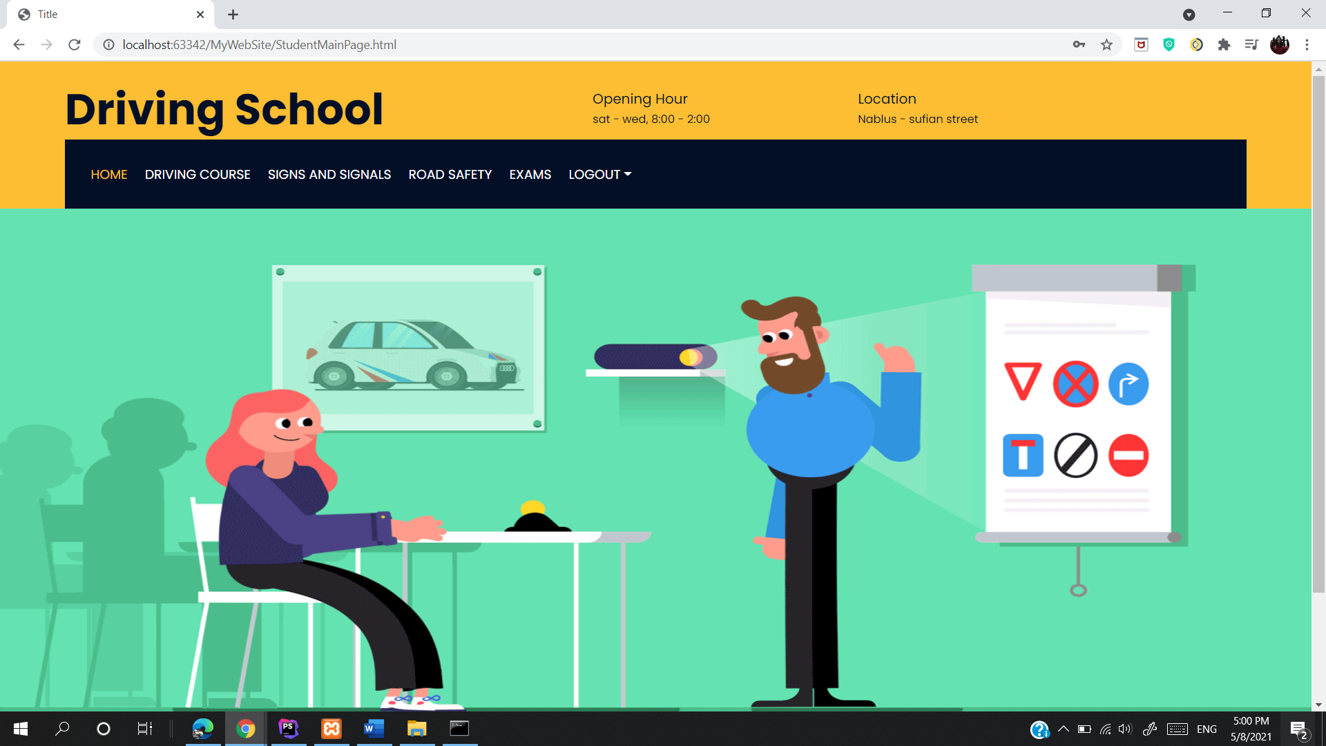 GitHub - MohammadHalaweh7/Driving-School-Website · GitHub