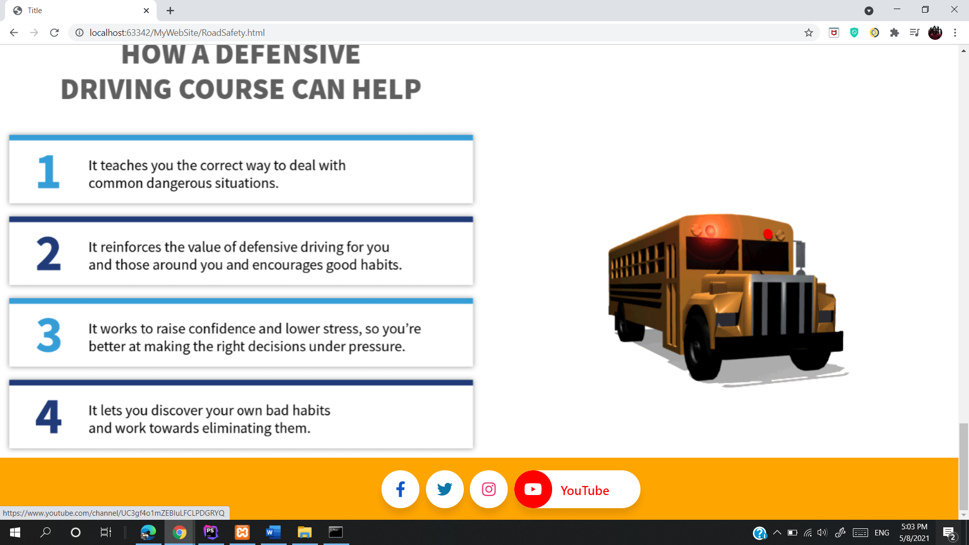 GitHub - MohammadHalaweh7/Driving-School-Website · GitHub