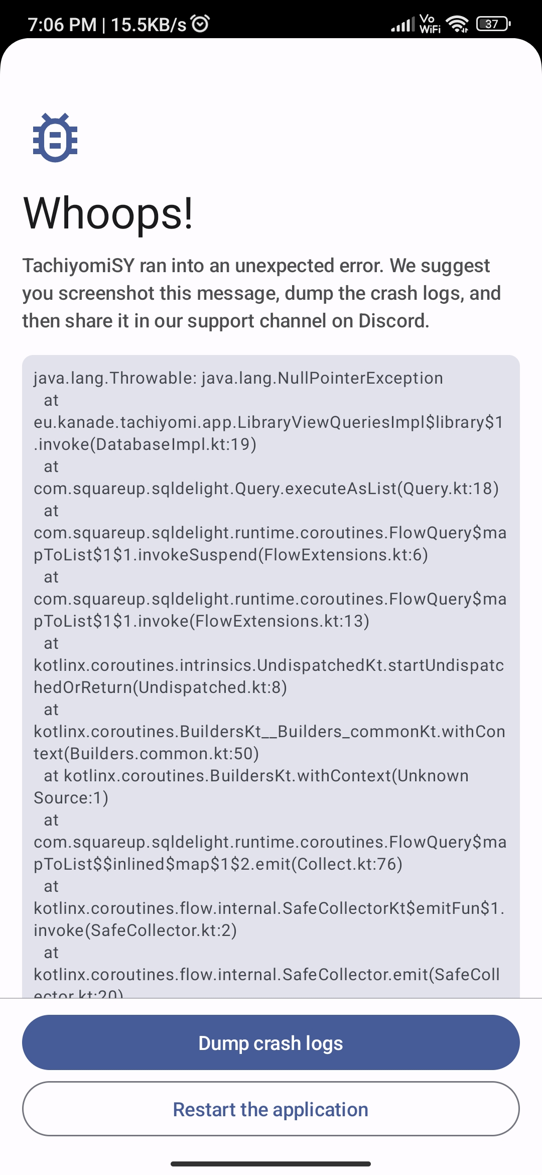 Bugs & Errors · Issue #826 · jobobby04/TachiyomiSY · GitHub