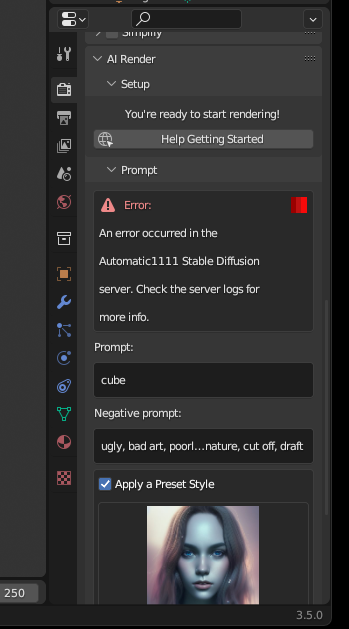Automatic1111 Stable diffusion server error · Issue #88 · benrugg/AI ...