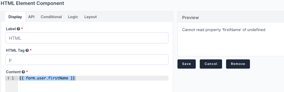 [Question] Make custom data available to form in builder mode (all ...