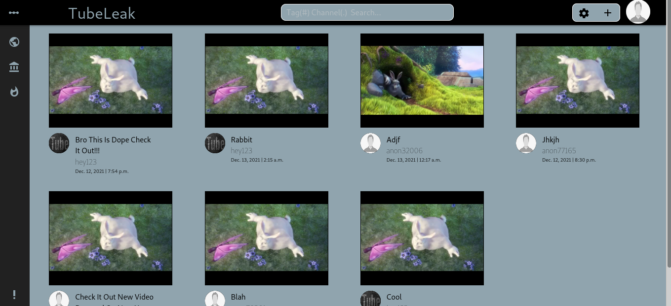 GitHub - May4nk/tubeleak: Tubeleak (alike youtube) app with anonymous
