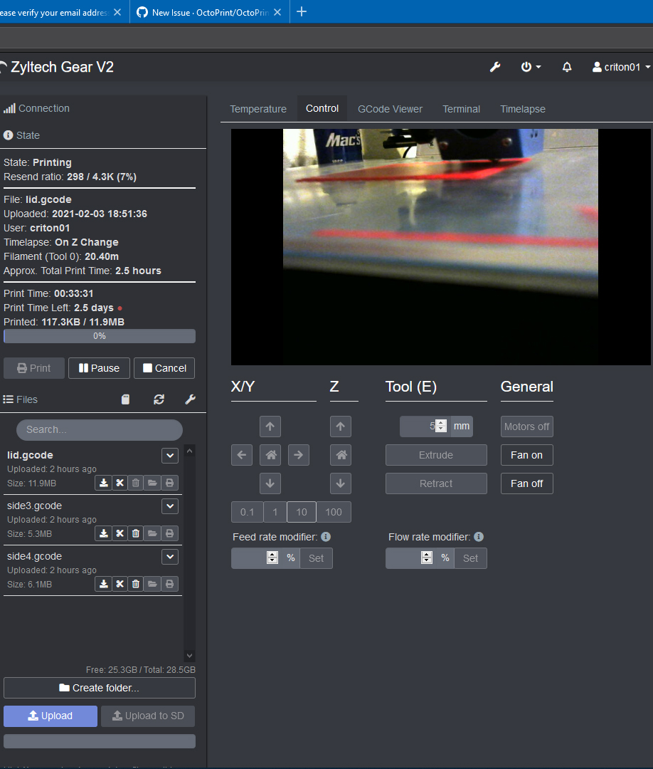 Version 1.5.3 Print Time Estimation · Issue #4000 · OctoPrint/OctoPrint ...
