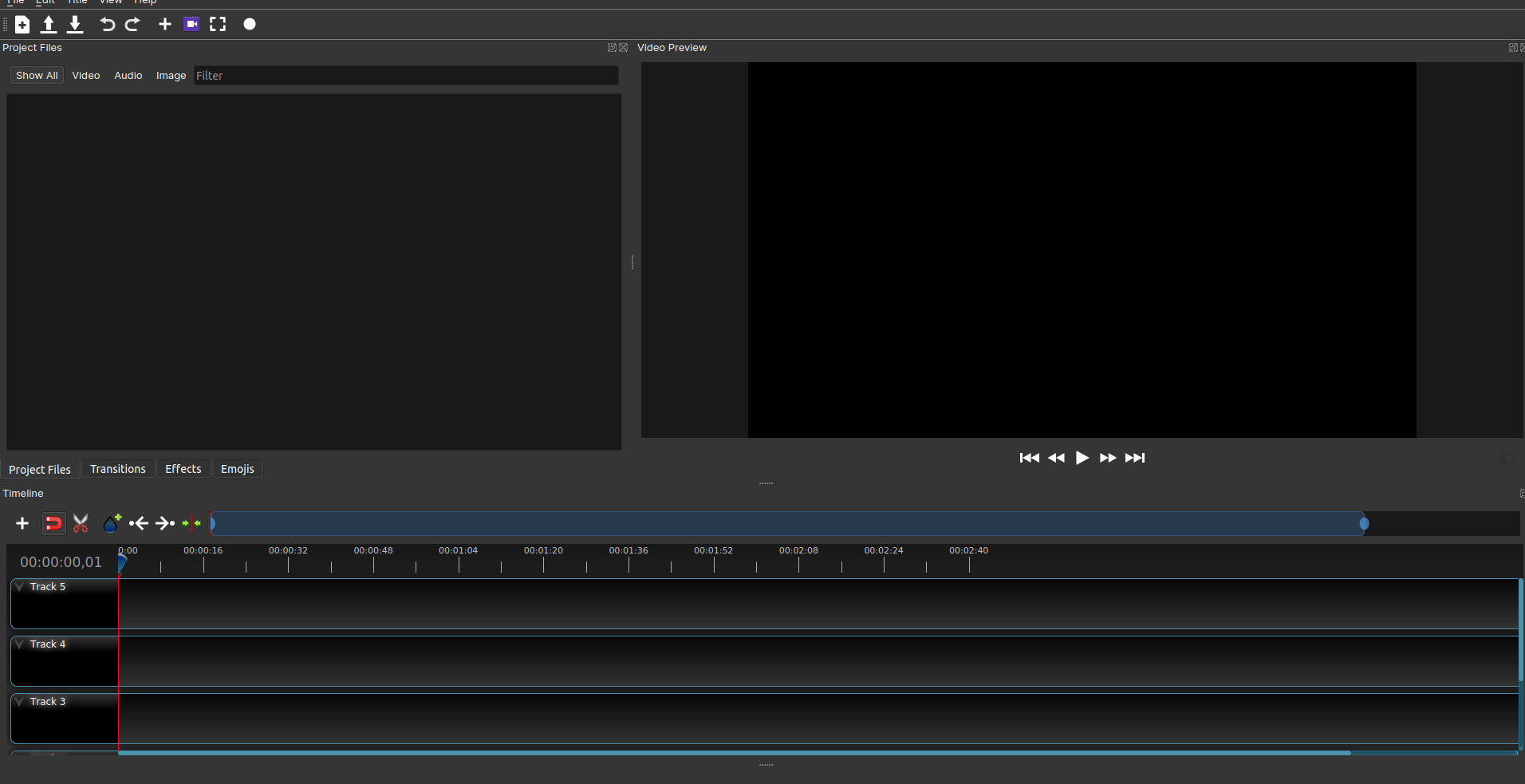 Crash on exiting title edit window · Issue 5203 · OpenShot/openshotqt