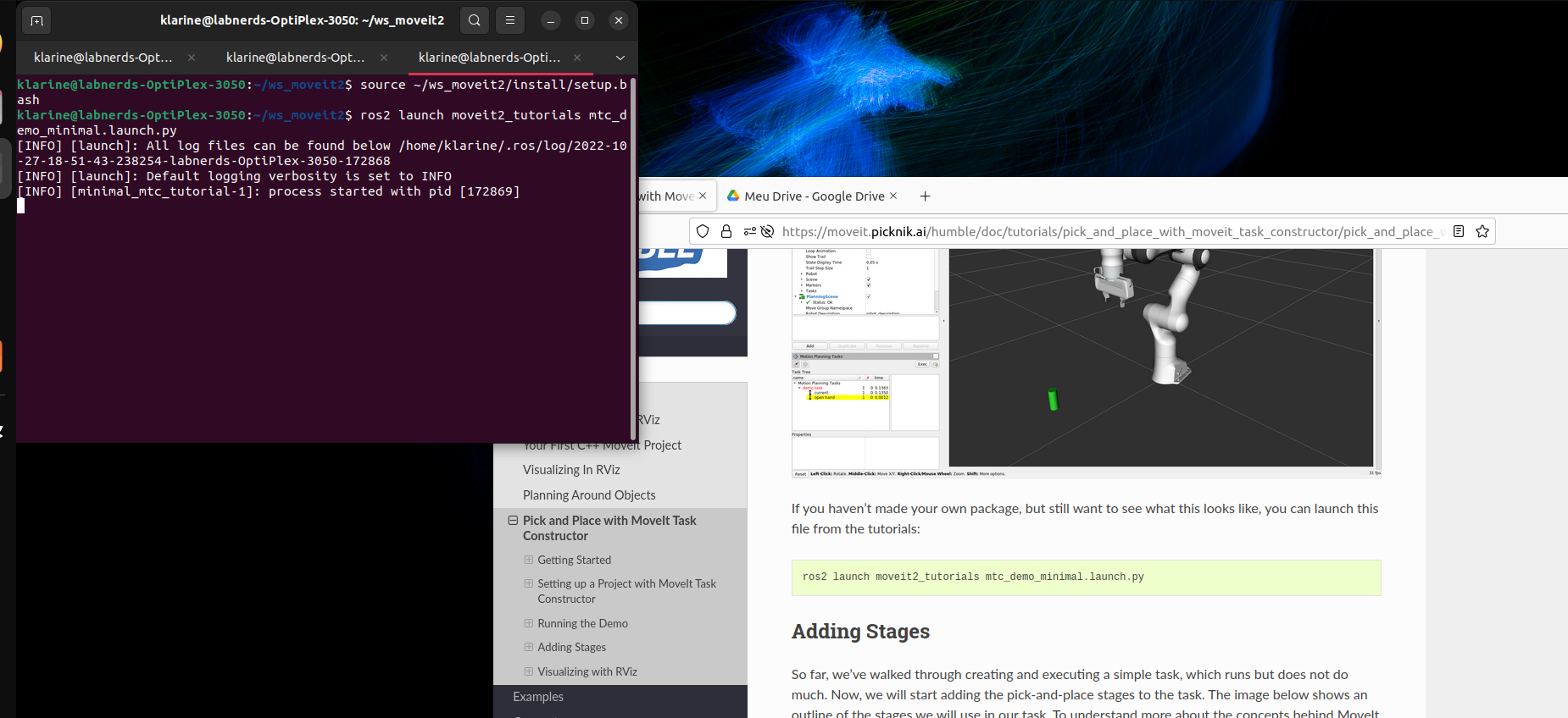 Problems with Humble tutorials · Issue #1672 · moveit/moveit2 · GitHub
