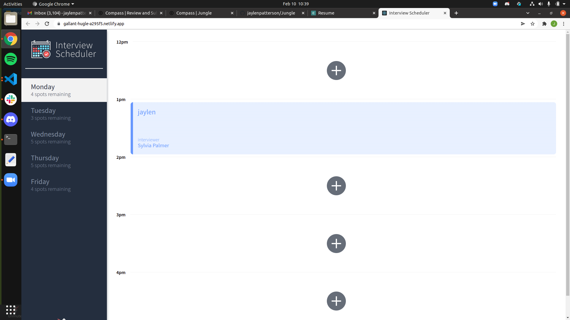 GitHub - jaylenpatterson/scheduler · GitHub