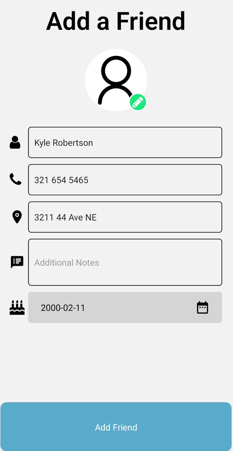 GitHub - philiponions/MyFriends: React Native app that lets you add ...