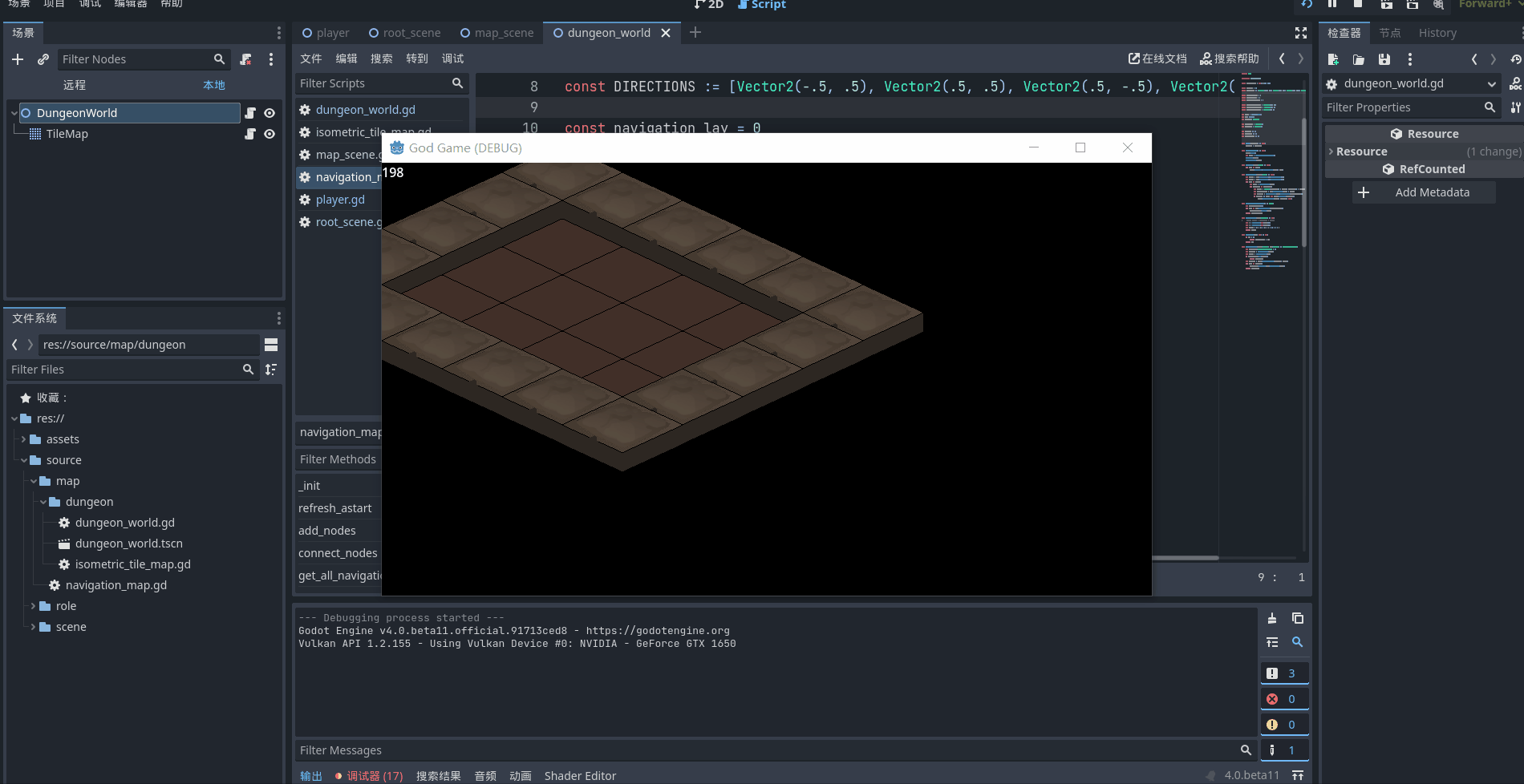 Game crashes without error when run from the editor · Issue 71205