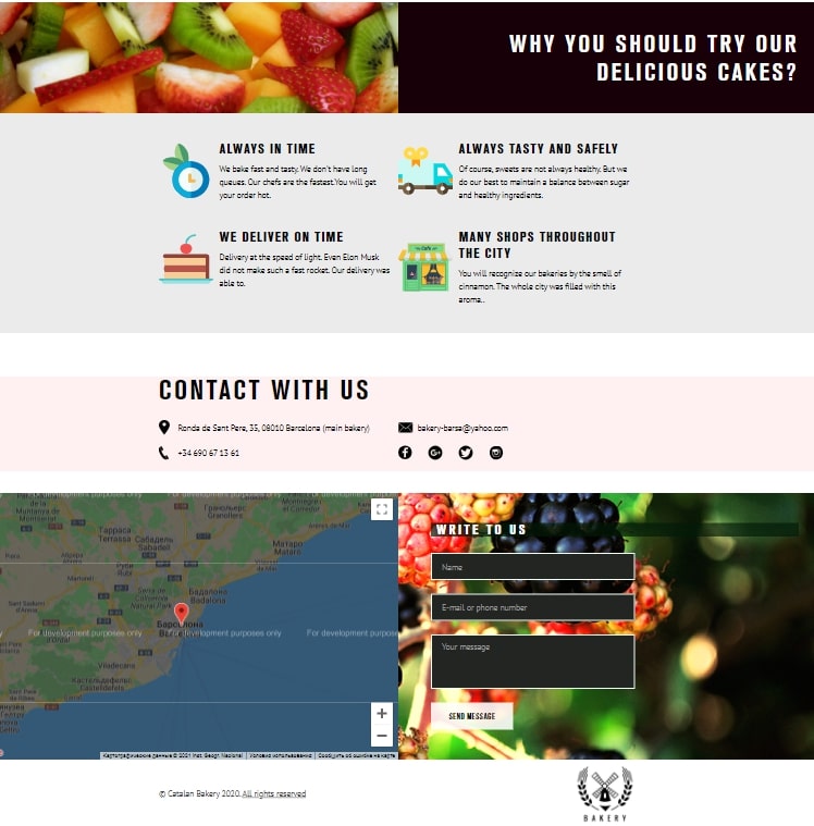 GitHub - IsardYsanne/The-bakery: Designed for a Spanish bakery, made ...