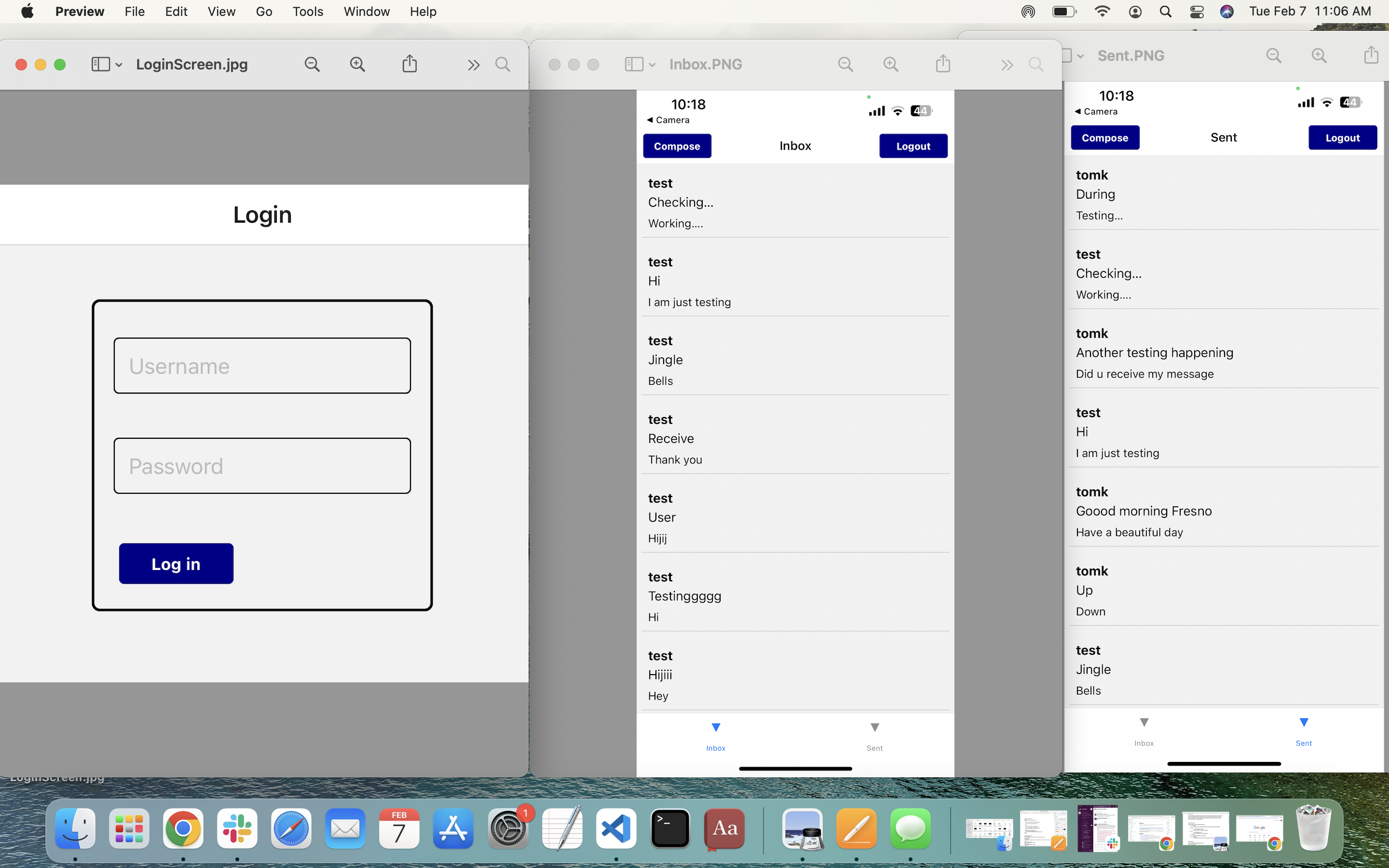 GitHub - Aman-codde/MessagingApp: React Native Messaging App with Axios ...
