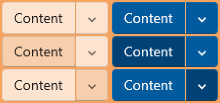 SplitButton hover state inconsistency · Issue #4420 · microsoft ...