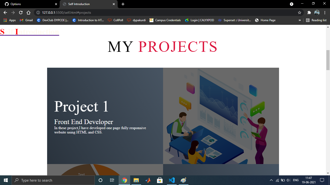 GitHub - dipakvghodake/Front-End-Developer: Developed one page ...