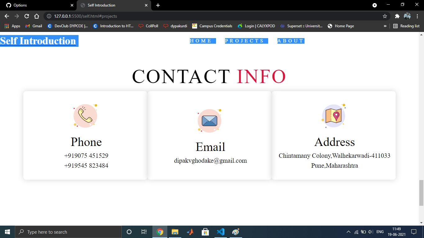 GitHub - dipakvghodake/Front-End-Developer: Developed one page ...