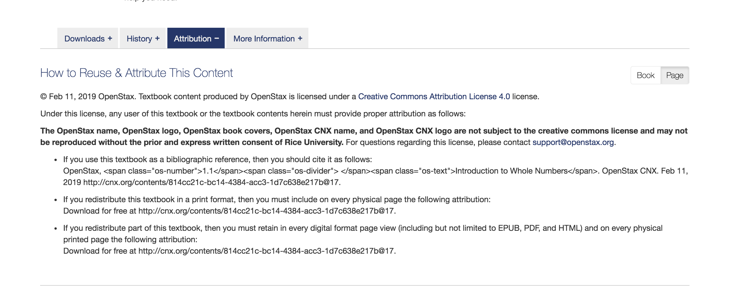 Attribution Tab Shows Markup for PAGES in Baked Books · Issue #2219 ...