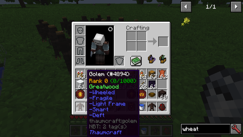 Strange Golem Render Issue Beta17 Issue 1138 Azanor Thaumcraft Beta Github