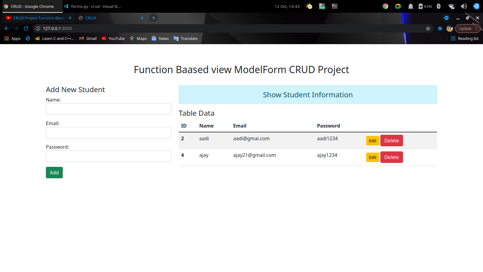 GitHub - Ankit-26-coder/CRUDwebAPP: create read update delete · GitHub